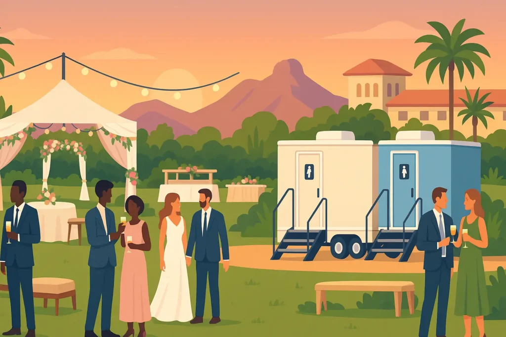 Luxury Restroom Trailer Rentals