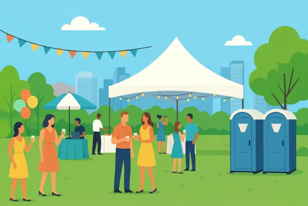 Porta Potty Rentals for Events